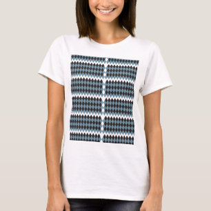 ダマスクグラフィック草イラストレーション高 Tシャツ