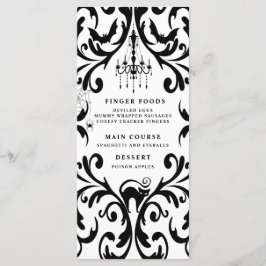 ダマスクグラムハロウィーンディナーパーティー メニュー