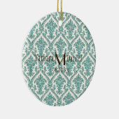 ダマスクグリッター セラミックオーナメント (右)