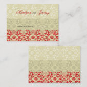 ダマスクスワーズレーススパイスカスタム座席表 プレイスカード (正面/裏面)