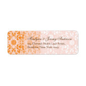 ダマスクスワーズレースソベットカスタムラベル ラベル (正面)