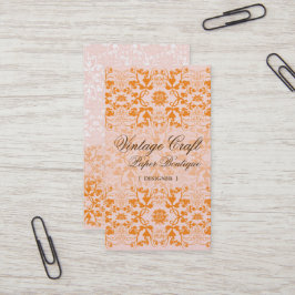 ダマスクスワーズレースソルベカスタムット名刺 名刺