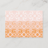 ダマスクスワーズレースソルベカスタムット座席表 プレイスカード (裏面)