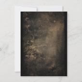 ダマスクダークゴシック甘い16 招待状 (裏面)