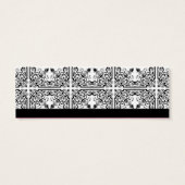 ダマスクデライトベリーパープル結婚ズ・ドリンクチケット (裏面)