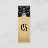 ダマスクトリム/素朴ダイヤモンド スキニー名刺 (正面)