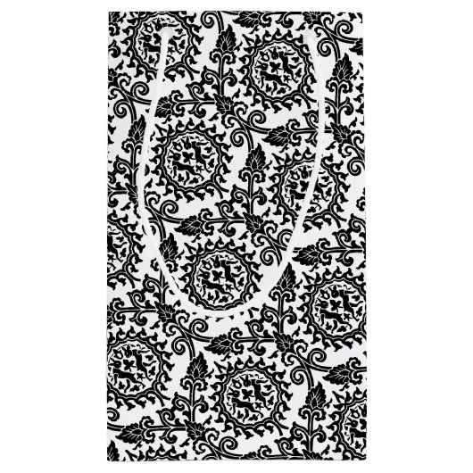 ダマスクハレ模様 スモールペーパーバッグ (裏面)