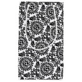 ダマスクハレ模様 スモールペーパーバッグ (正面)