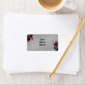 ダマスクハロウィン結婚ズ ラベル (インサイチュ)