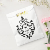 ダマスクハロウィーンスパイダー |感謝していのドロップバイ フェイバーバッグ (封をした状態)