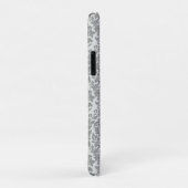 ダマスクパターカスタムンモノグラム電話ケース Case-Mate iPhoneケース (裏面/右)