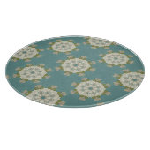 ダマスクパターンと抽象芸術要素 カッティングボード (角)