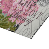 ダマスクパターンフローラかわいらし色 カッティングボード (角)