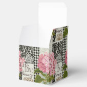 ダマスクパターンフローラかわいらし色 フェイバーボックス (オープン)