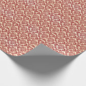 ダマスクパターン壁紙 ラッピングペーパー (角)