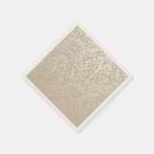 ダマスクパターン紙カクテルナプキンス スタンダードカクテルナプキン (角)