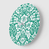 ダマスクパターン10 ラージ壁時計 (傾斜)