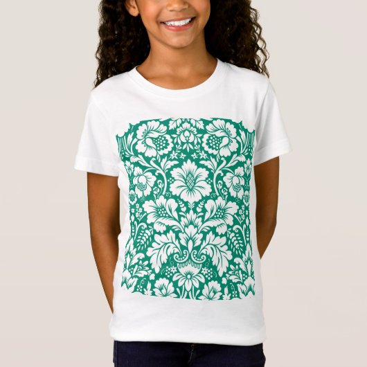 ダマスクパターン10 Tシャツ (正面)