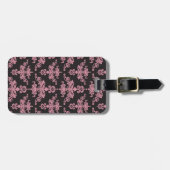 ダマスクパターン5 ラゲッジタグ (正面横)