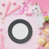 ダマスクパターン6 ペーパープレート (パーティー)