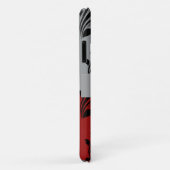 ダマスクパターン,グレーダマスク,レッドダマスク,モノグラム Case-Mate iPhoneケース (裏面/右)