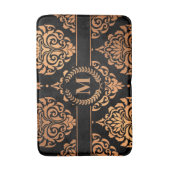 ダマスクパターン バスマット (正面縦)