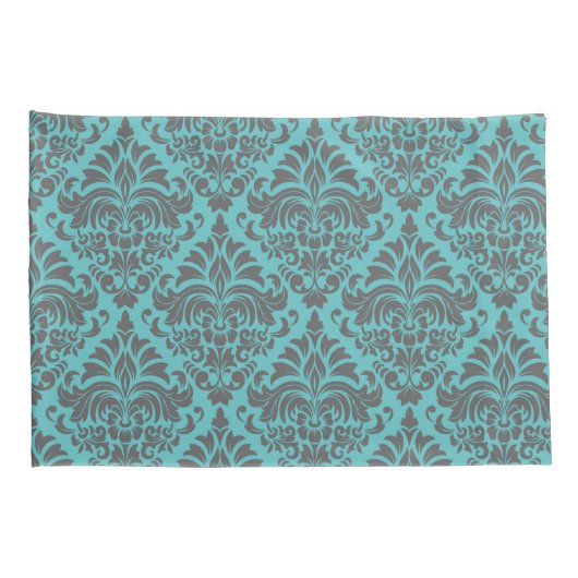 ダマスクパターン 枕カバー (裏面-右)