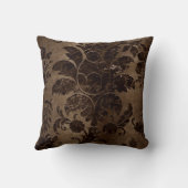 ダマスクパターン | Velvetテクスチャ装飾用クッション クッション (裏面)