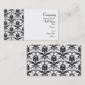 ダマスクパター包まれたン名刺 名刺 (正面/裏面)