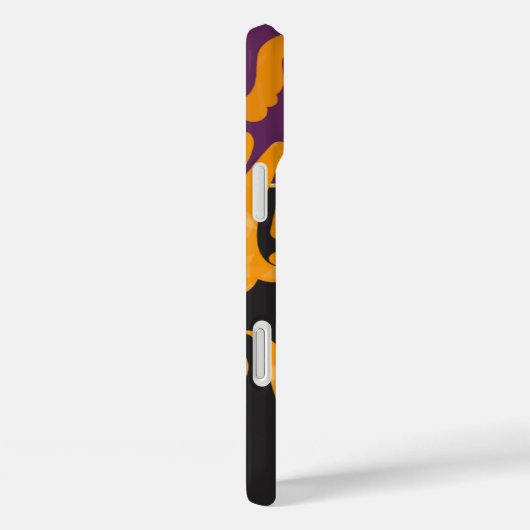 ダマスクパーソナライズされたスクロール作業金ゴールドアクセント Case-Mate iPhoneケース (裏面 / 右)