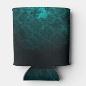 ダマスクパーソナライズされた金ゴールドフレーム 缶クーラー (裏面)