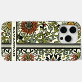 ダマスクパーソナライズされたiPhoneカバー – 色を選択 Case-Mate iPhoneケース (裏面 (横))