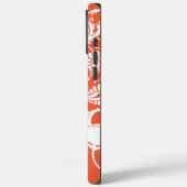 ダマスクパーソナライズされたiPhoneケース – 色を選択 Case-Mate iPhoneケース (裏面 / 左)