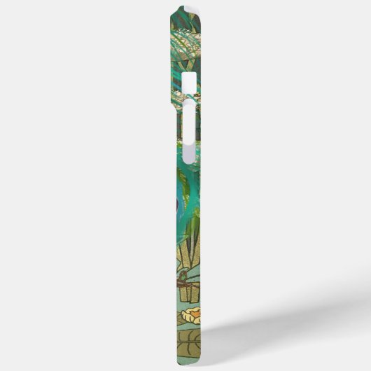 ダマスクピーコック&フェザーあなたが色を選択 Case-Mate iPhoneケース (裏面 / 左)