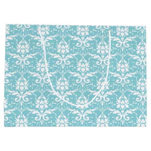 ダマスクプリントラージ抱き枕 ラージペーパーバッグ (裏面)