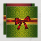 ダマスクホリデー招待状 招待状 (正面/裏面)