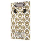 ダマスクホワイトゴールド メイク アイラッシュ パーソナライズ クリップボード (左)