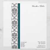 ダマスクリーガル レターヘッド (正面/裏面)