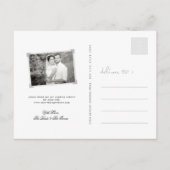 ダマスクレースSorbet日付の写真ポストカードを保存 案内ポストカード (裏面)