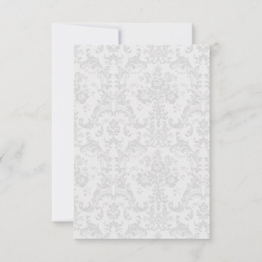 ダマスクローズと歌鳥のブライズシャワー サンキューカード (裏面)