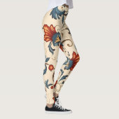 ダマスクヴィンテージおもしろい60s Groovyパターン レギンス (右)