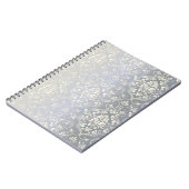 ダマスクヴィンテージ輝き ノートブック (左側)