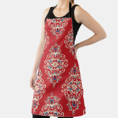 ダマスクヴィンテージ:繁栄シームレスパターン。 エプロン (インサイチュ)