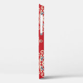 ダマスクヴィンテージ：繁栄シームレスパターン。 Case-Mate iPhoneケース (裏面 / 左)