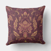 ダマスク印刷装飾用クッション クッション (裏面)