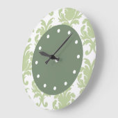 ダマスク壁時計 ラージ壁時計 (傾斜)