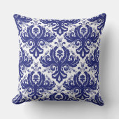 ダマスク模様 クッション (正面)