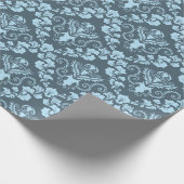 ダマスク模様 ラッピングペーパー (角)