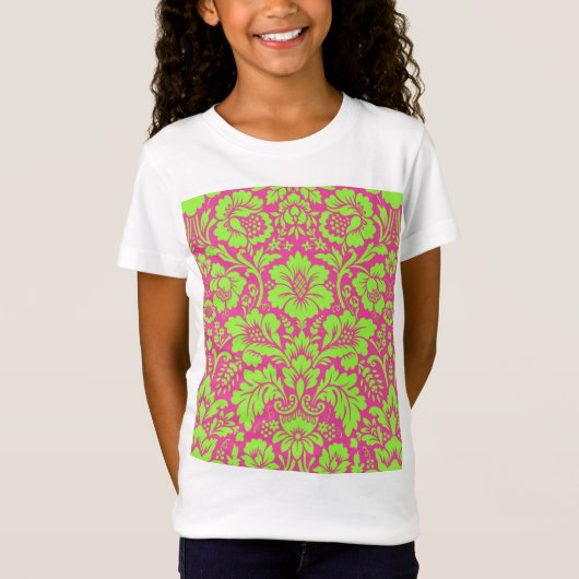 ダマスク模様 9 Tシャツ (正面)