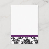 ダマスク紫の願い井戸カード エンクロージャーカード (裏面)